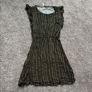 Betseys Boutique Shop Olive Dress Womens Small NWOT